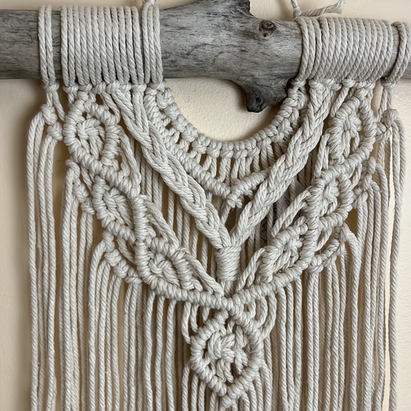 New Handmade Macramé Wall Hanging - Picture 3 of 7